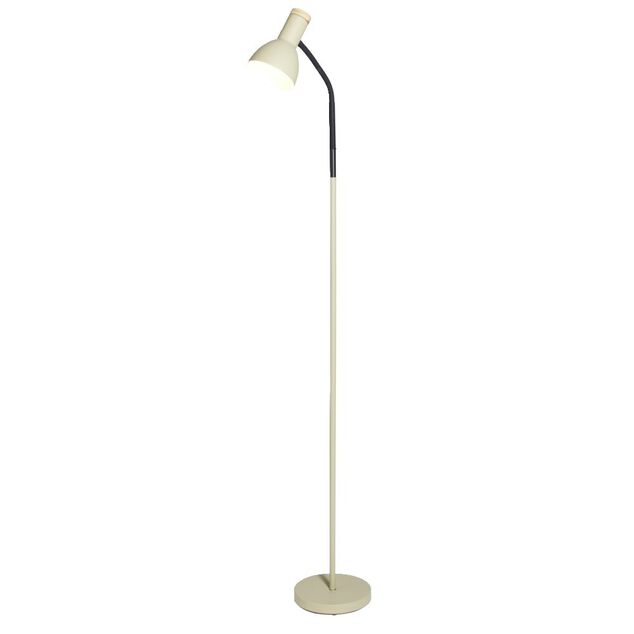 Lampadaire noir et vert sauge H150cm