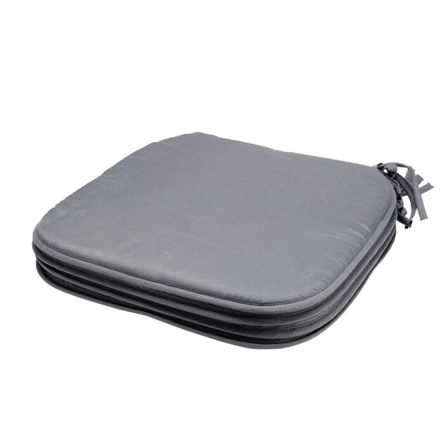 Galette de chaise carr&eacute;e 38x38cm 4 pi&egrave;ces (4 mod&egrave;les)