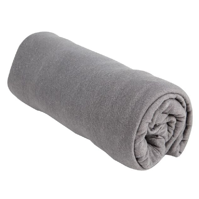 Drap housse blanc 1 personne 90x190cm