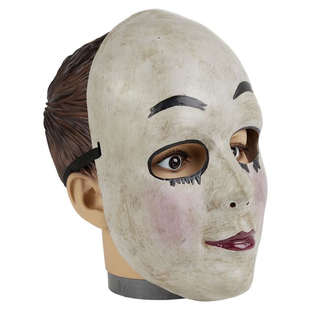 Masque Halloween poup&eacute;e porcelaine