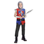 Deguiz'box enfant chevalier bleu et rouge 4/6 ans