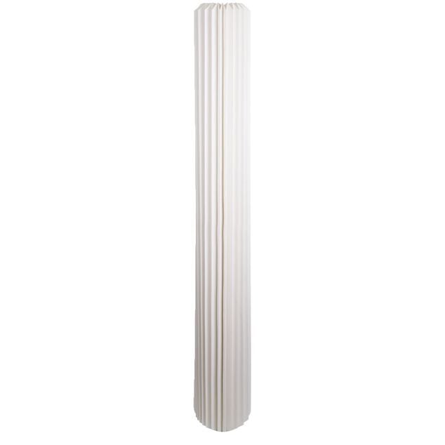 Lampadaire LED papier accordéon Ø20xH141cm