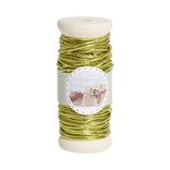 Rouleau fil doré polyester 15m