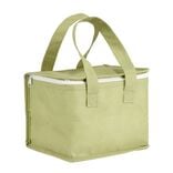 Sac isotherme 5L aluminium et polyester vert 21x16xH17cm