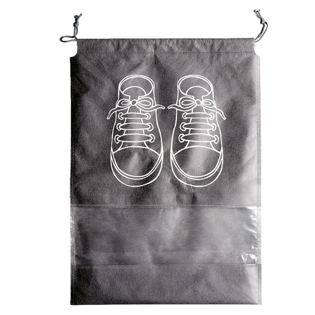 Sac &agrave; chaussures housse de voyage 1 paire 32x44cm