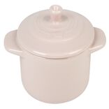 Mini cocotte ronde rose clair