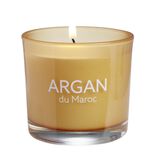 Bougie dans verre Ambiances Devineau senteur argan du Maroc 20H