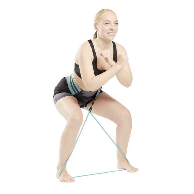 Ceinture de musculation pour squat avec sangle en plastique L137 &agrave; 318cm