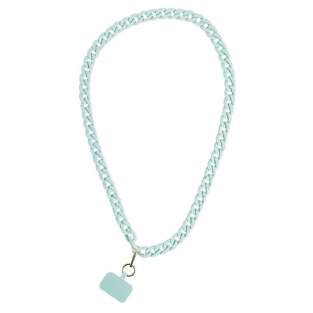 Collier chaîne doré pour téléphone 115cm