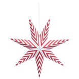 Suspension 3D &eacute;toile &agrave; suspendre pliable papier 50xH50cm