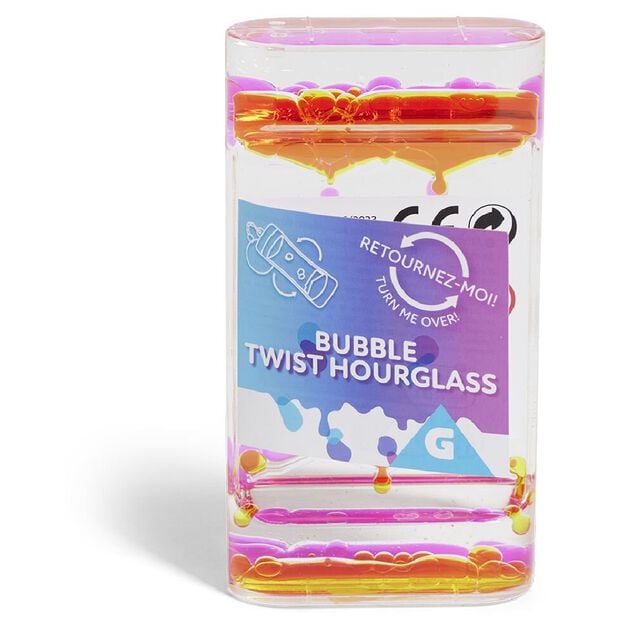 Sablier liquide H12,2x6,5cm