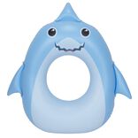 Bou&eacute;e gonfable requin Squichy plastique bleu &Oslash;60cm