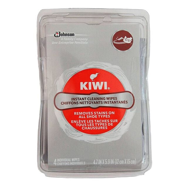 Lingette nettoyante pour chaussures x4