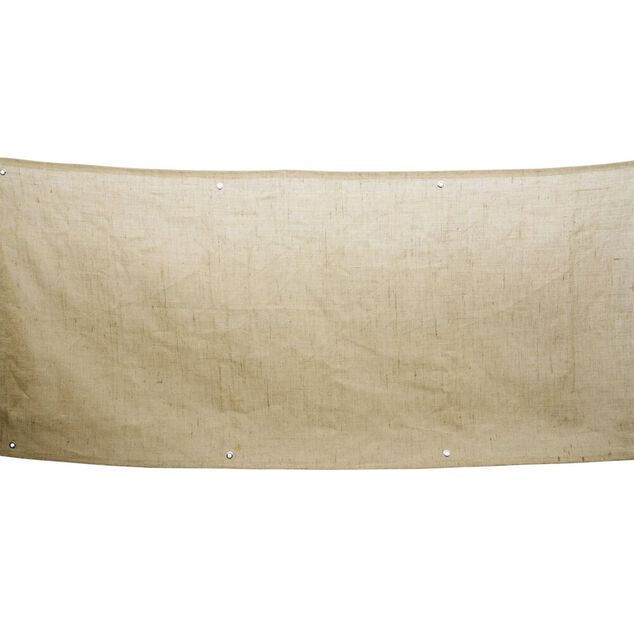 Brise vue jute beige naturel 300xH100cm