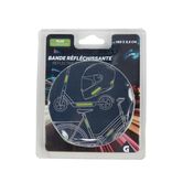 Bande r&eacute;fl&eacute;chissante adh&eacute;sive fluo vert 1,5m