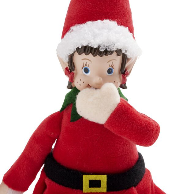 Lutin farceur fille H36 cm