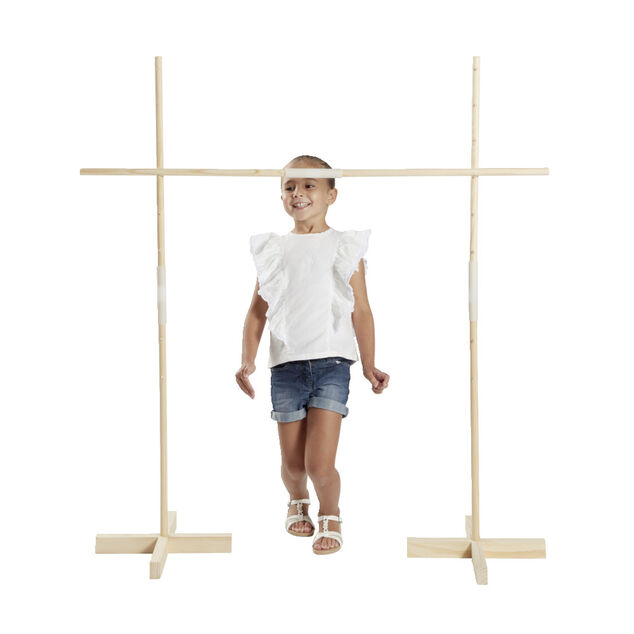 Jeu limbo XL en bois 122x35xH122cm