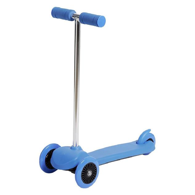 Trottinette &agrave; 3 roues pour enfant avec poign&eacute;es en mousse - 3 coloris