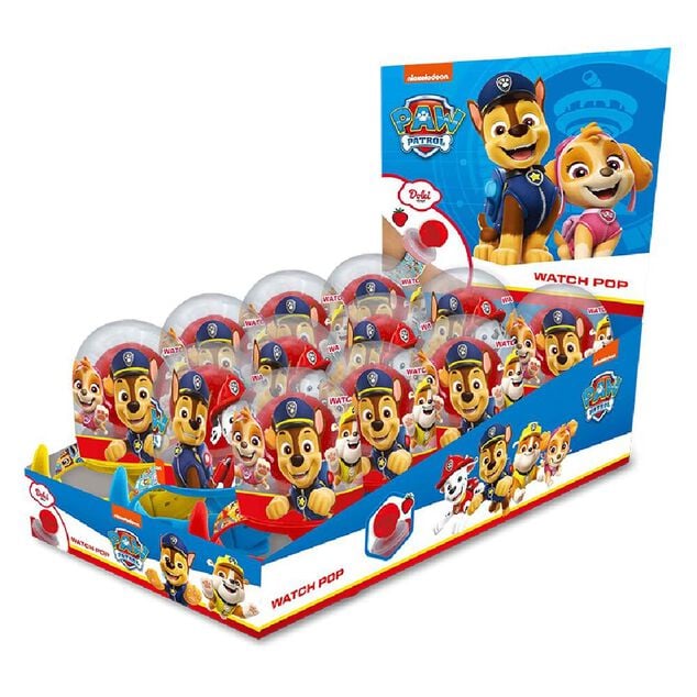 Montre sucette Pat' Patrouille goût fraise