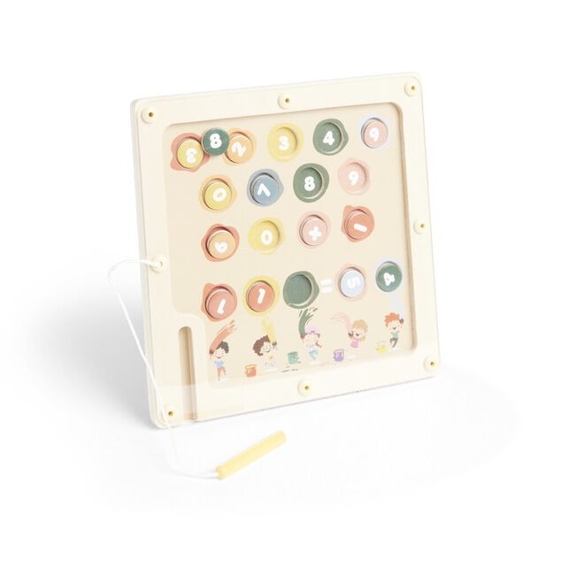 Chiffre magnétique en bois 30x22,5cm