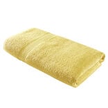 Drap de bain 70x130cm coton jaune ocre