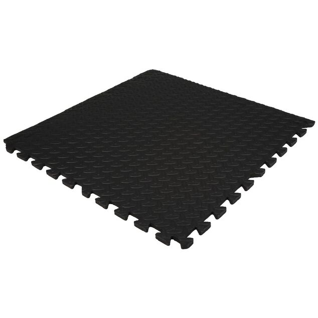 Dalle de protection piscine et spa mousse noir x4