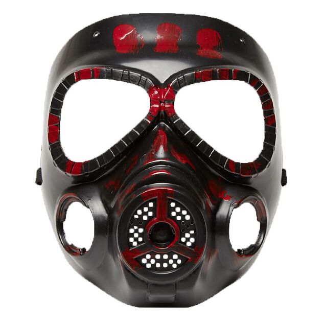 Masque adulte Halloween gaz alert