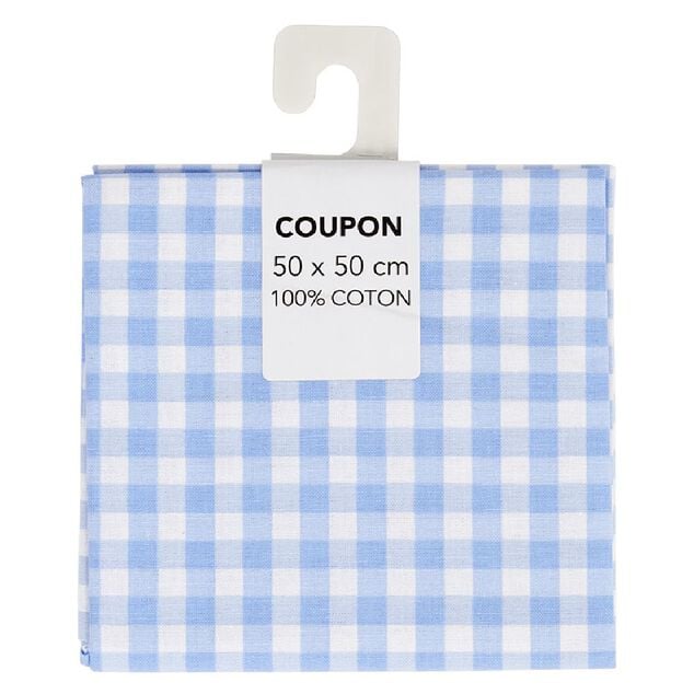 Coupon tissu 100% coton 50x50cm
