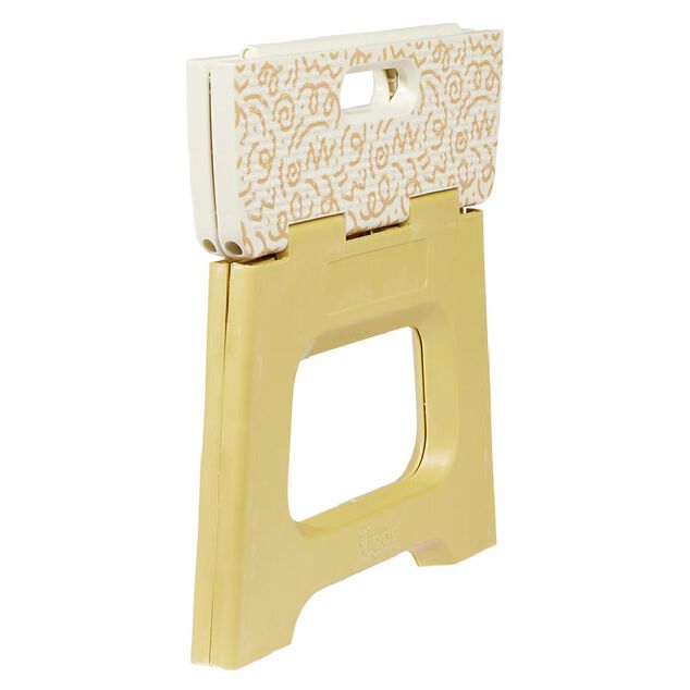 Marche pied blanc H.23 cm