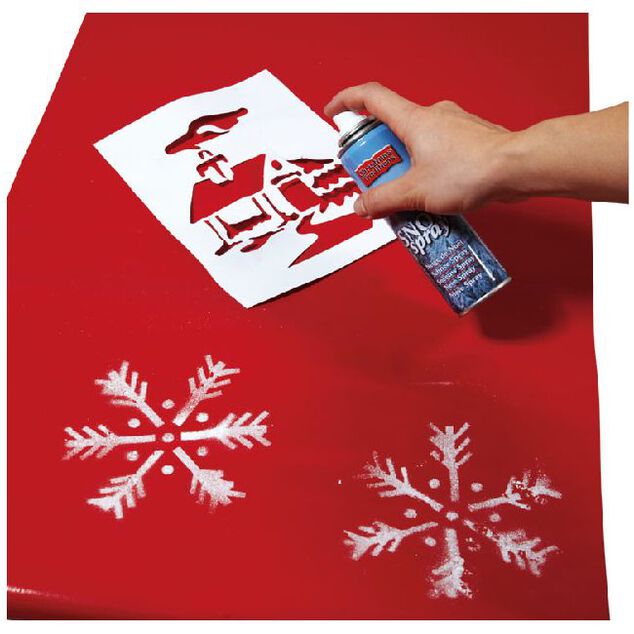 BOMBE DE NEIGE ET POCHOIRS