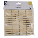 Pince à linge en bois x24