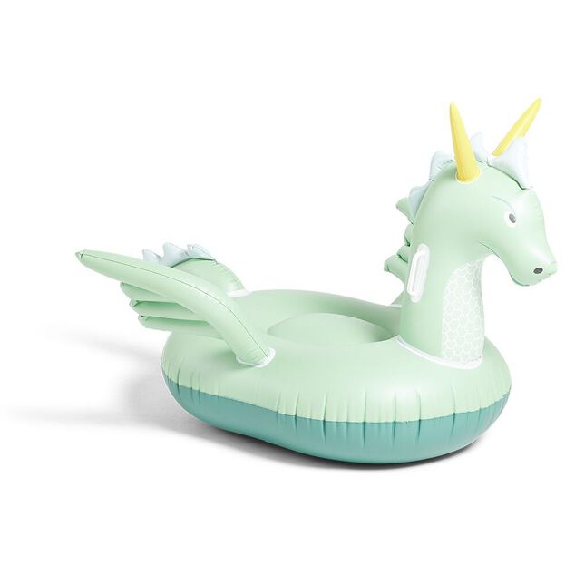 Bou&eacute;e dragon chevauchable Funky vert &Oslash;132xH85cm
