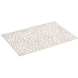 Set de table d&eacute;co design ajour&eacute; dor&eacute; 30x45cm x2