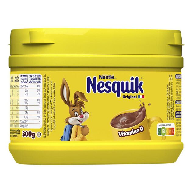 Chocolat en poudre Nesquik Nestle pot 300g