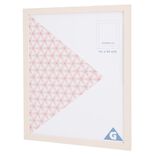 Cadre photo rose 44x54cm pour photo 40x50cm