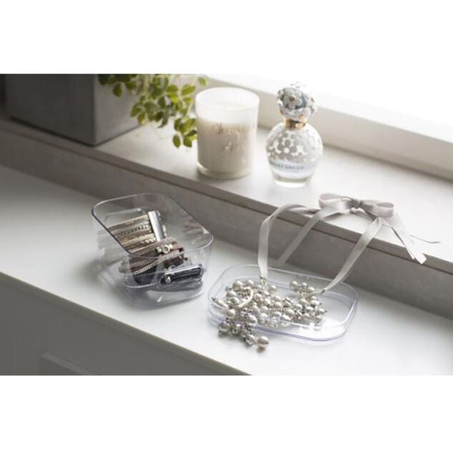 Couvercle pour bo&icirc;te de rangement SmartStore Compact Clear XS