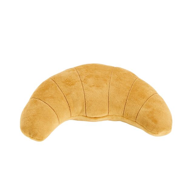 Jouet pour chien peluche croissant marron L23cm