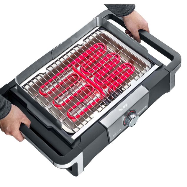 Barbecue grill sur pied int/extSeverin Senoa noir