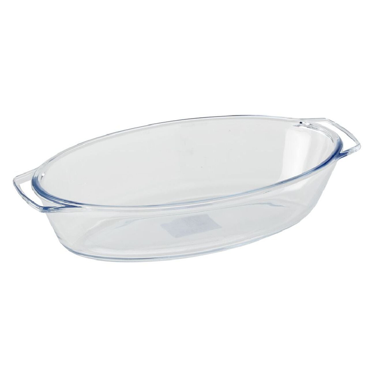 Ibili Plat Ovale En Verre Transparent 26 X 18 X 6 Cm - 1,5 L