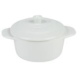 Mini cocotte ronde cr&egrave;me
