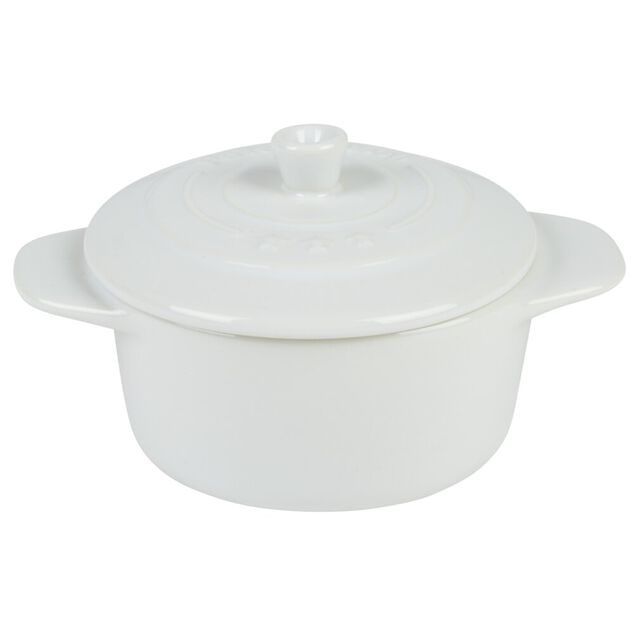 Mini cocotte ronde cr&egrave;me