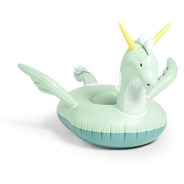 Bou&eacute;e dragon chevauchable Funky vert &Oslash;132xH85cm