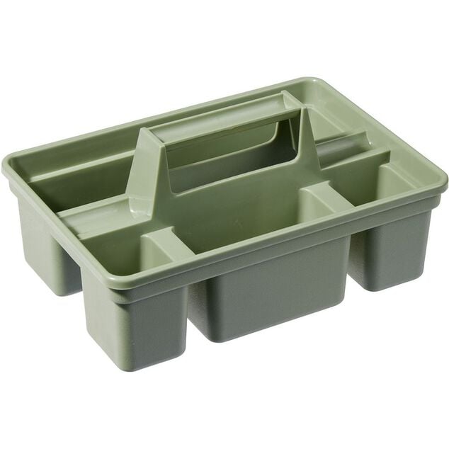 Panier de rangement compartiment&eacute; vert