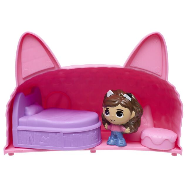 Maison magique de Gabby avec accessoires plastique rose 18x8xH15cm
