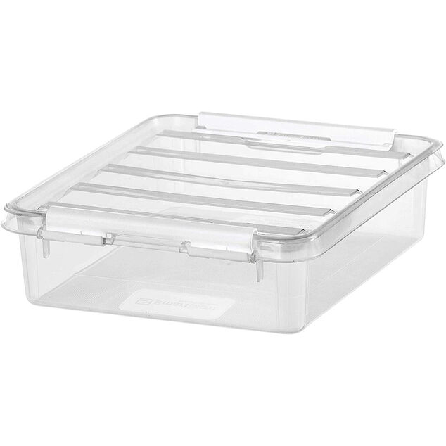 Bo&icirc;te de rangement plastique transparent 1L