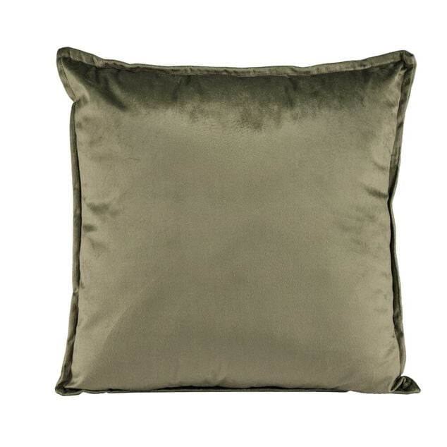 Coussin carré velours uni 45x45cm (2 modèles)