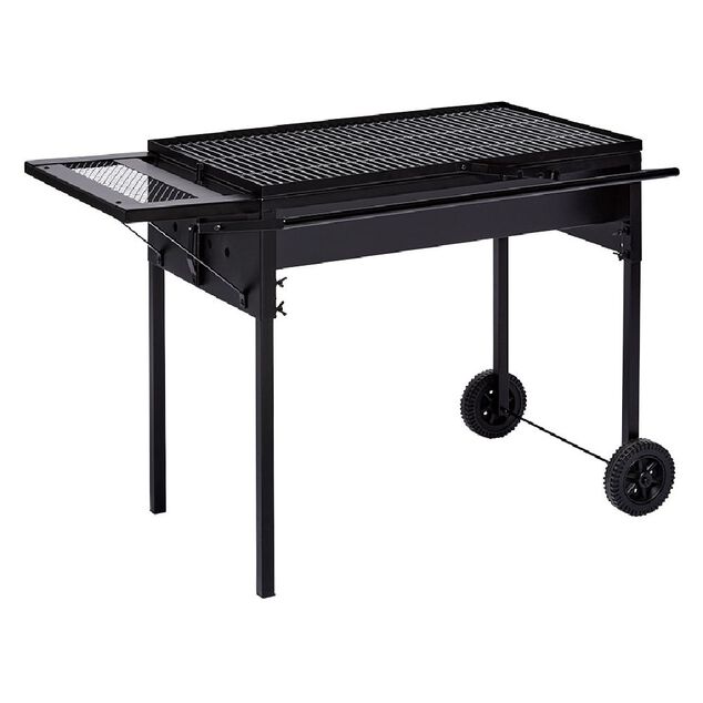 Barbecue &agrave; charbon Lima 3 hauteurs de cuisson grande surface