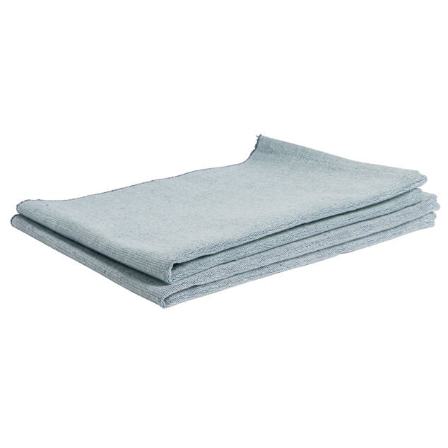 Set de table rectangulaire x2 coton bleu