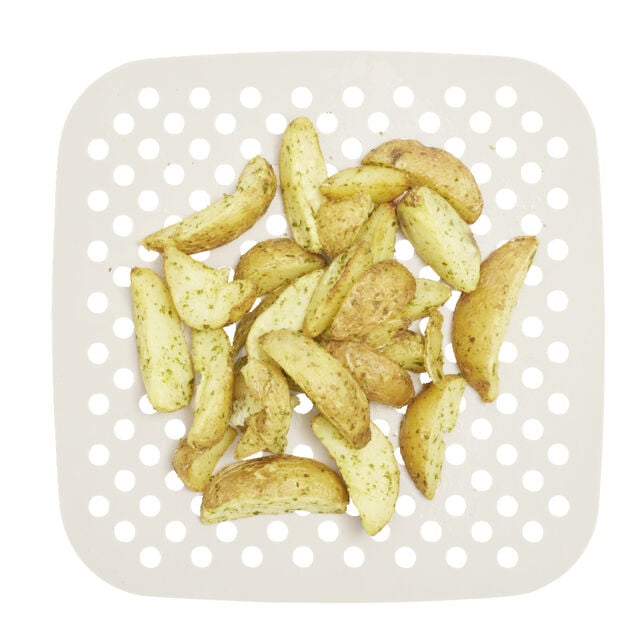 Tapis de cuisson en silicone 19x19cm sp&eacute;cial friteuse sans huile et four