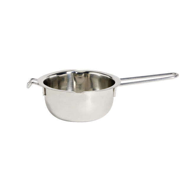 Casserole bain-marie inox gris Ø14,3cm
